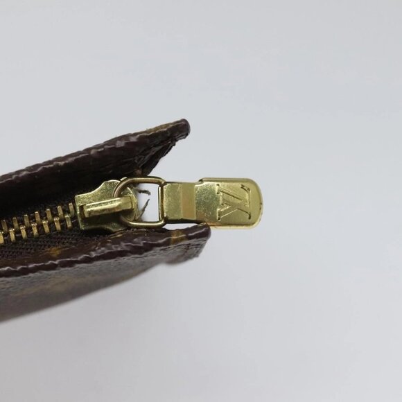 LOUIS VUITTON Monogram Bucket PM Accessory Pouch LV Auth 111829 - Picture 11 of 16